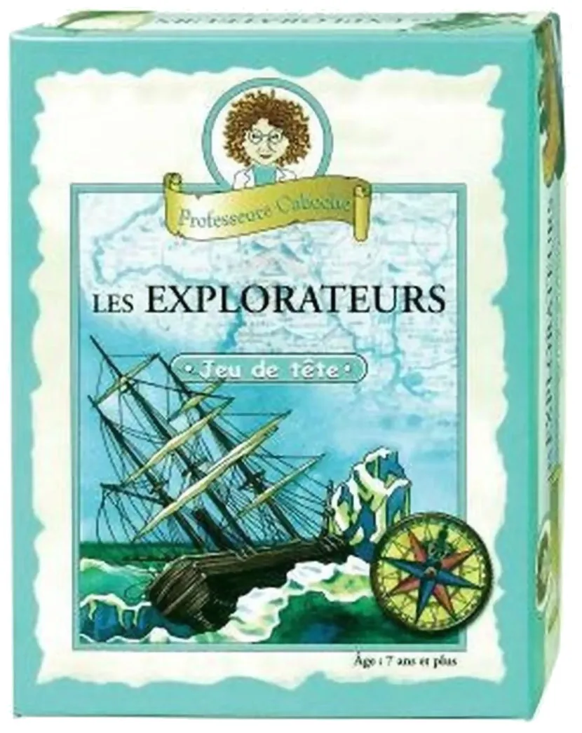 Professeure Caboche - Les Explorateurs Jeu De Tête Professeure Caboche - Les Explorateurs Jeu De Tête