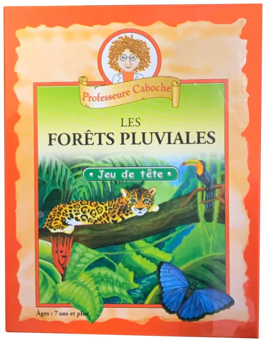 Professeure Caboche - Les Forêts Pluviales Jeu De Tête Professeure Caboche - Les Forêts Pluviales Jeu De Tête