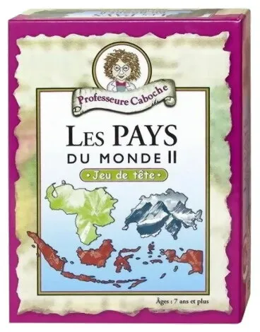 Professeure Caboche - Les Pays Du Monde Ii Jeu De Tête Professeure Caboche - Les Pays Du Monde Ii Jeu De Tête