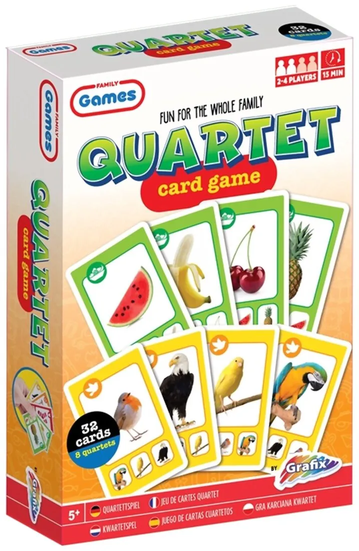 Quartet Card Game