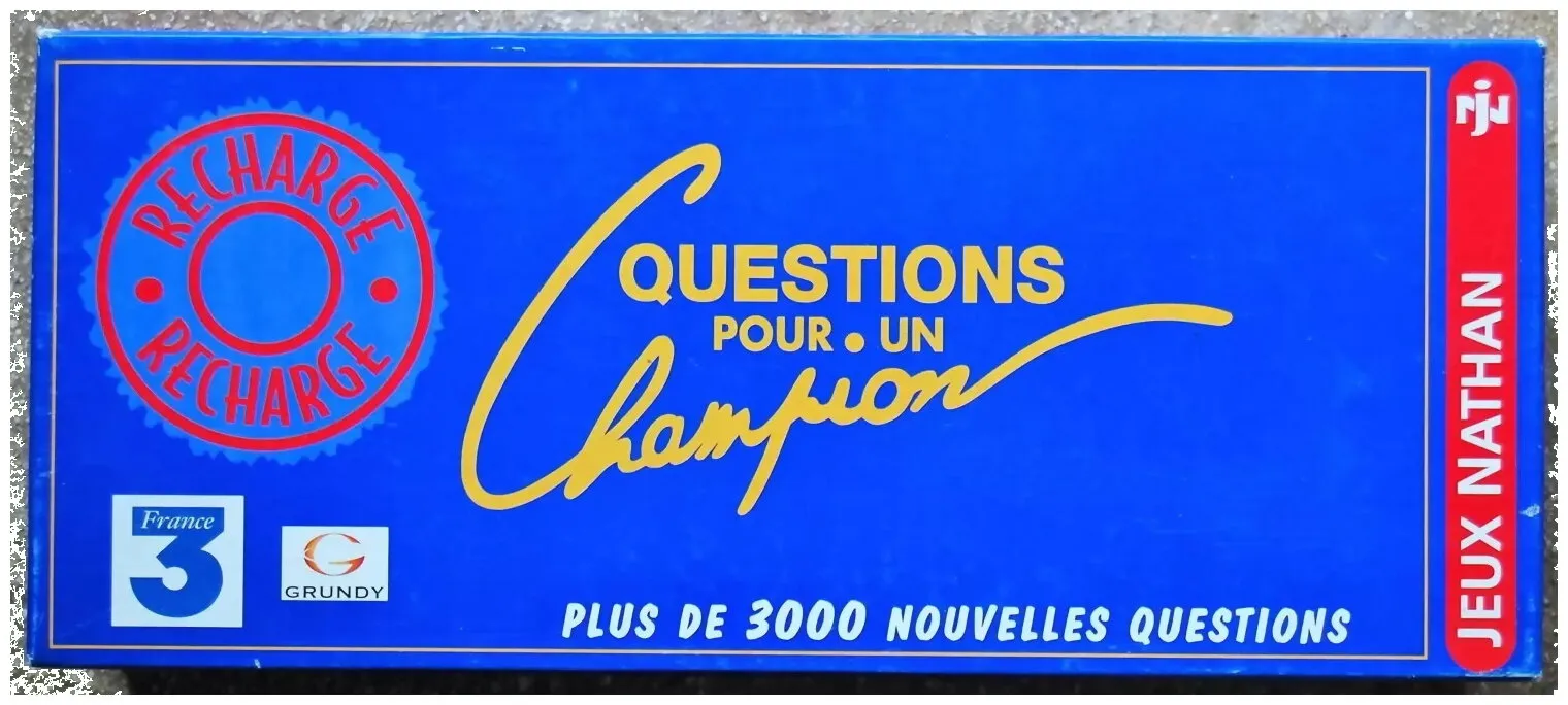 Questions Pour Un Champion - Recharge : Plus De 3000 Nouvelles Questions
