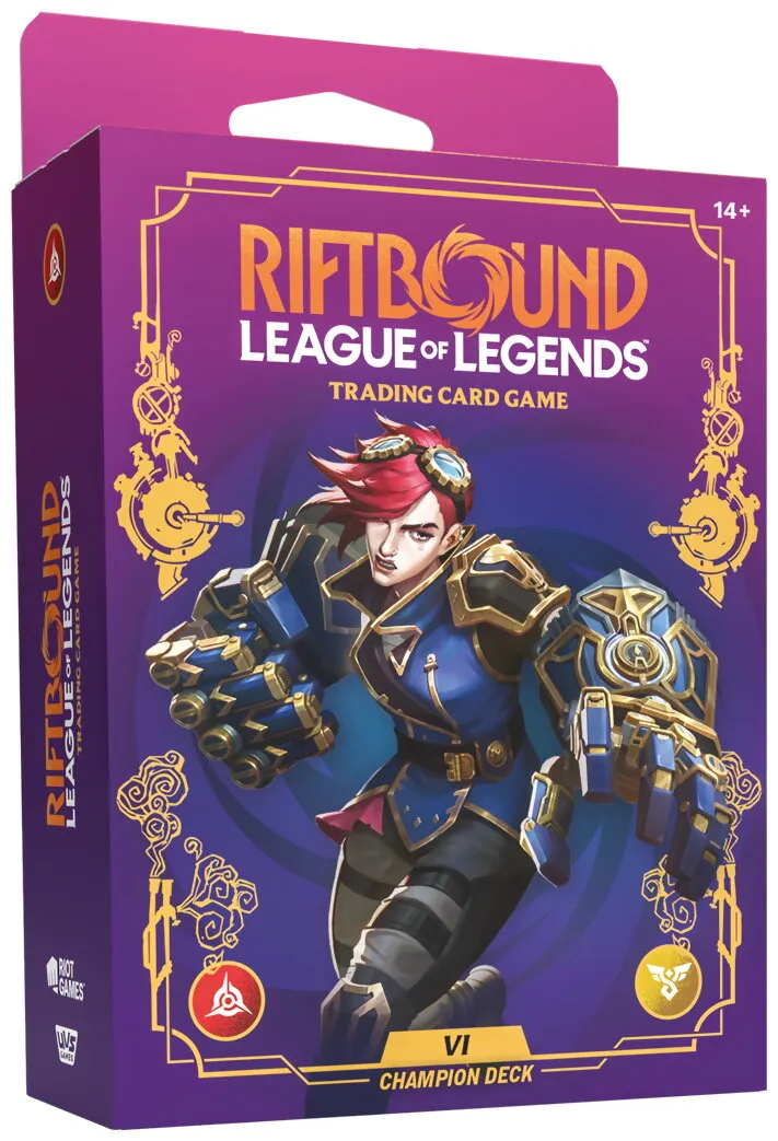Riftbound - League Of Legends - Deck Vi Set 3 - Déchaînement Riftbound - League Of Legends - Deck Vi Set 3 - Déchaînement
