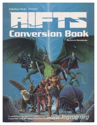 Rifts - Conversion Book Première Edition