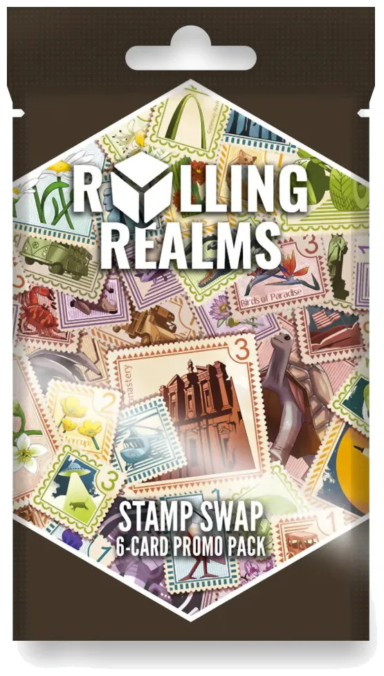 Rolling Realms - Stamp Swap 6-card Promo Pack