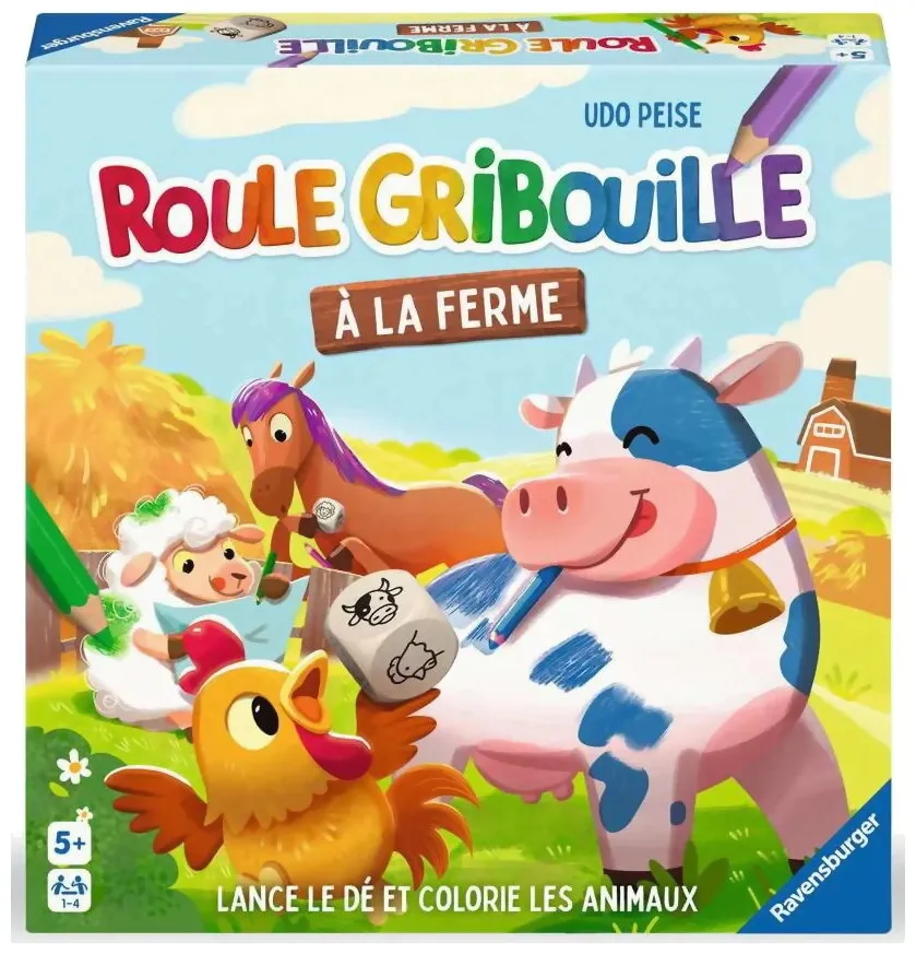 Roule Gribouille À La Ferme