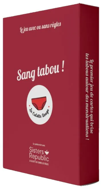 Sang Tabou ! Le Premier Jeu De Cartes Qui Brise Les Tabous Autour Des Menstruations !