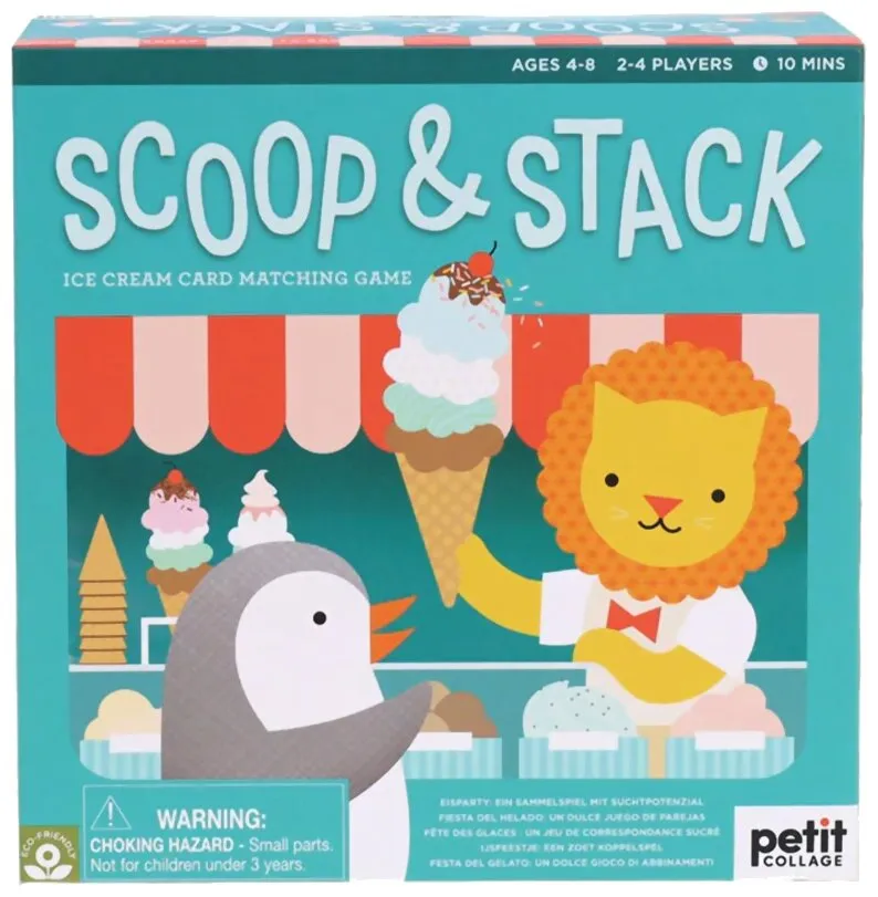 Scoop & Stack Ice Cream Card Matching Game