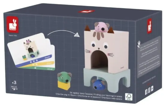 Se Repérer Dans L'espace - Chat Et Souris Se Repérer Dans L'espace - Chat Et Souris