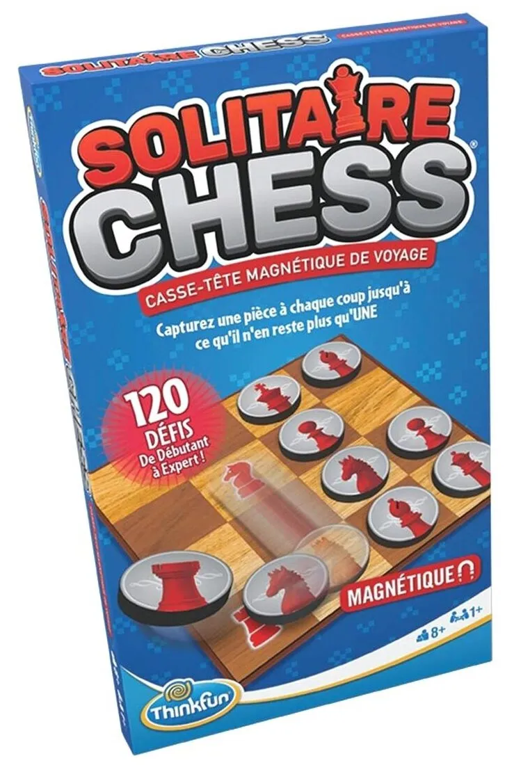 Solitaire Chess Magnetic Travel Puzzle