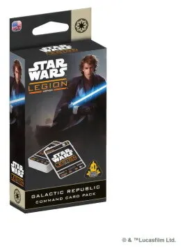 Star Wars Legion - Galactic Republic Command Card Pack