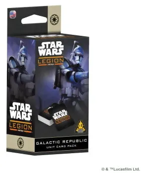 Star Wars Legion - Galactic Republic Unit Card Pack