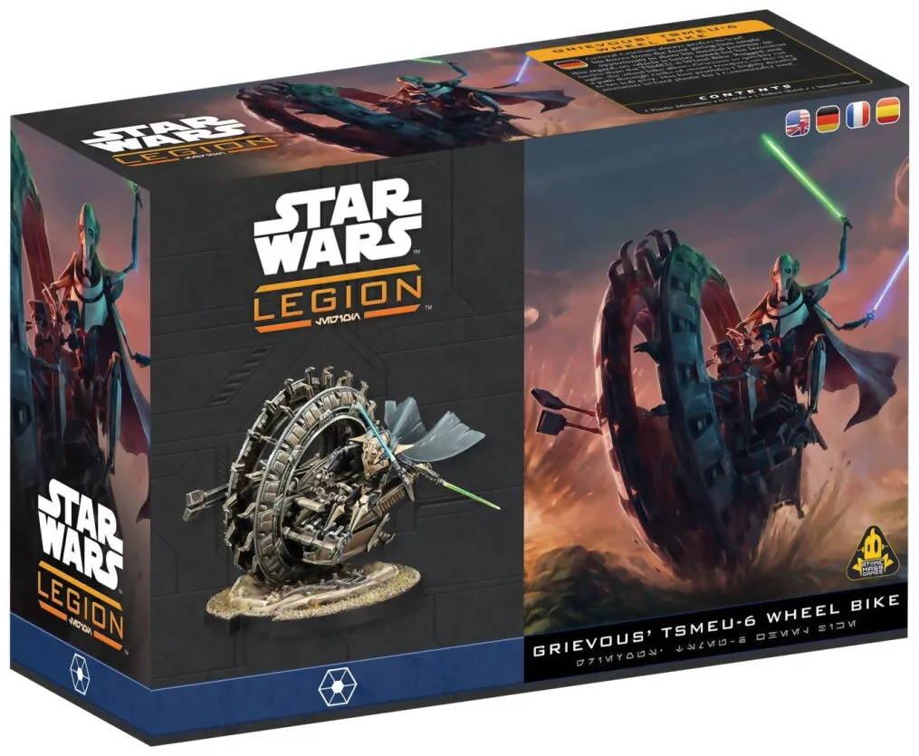 Star Wars Legion - General Grievous' Tsmeu-6 Wheel Bike Star Wars Legion - General Grievous' Tsmeu-6 Wheel Bike