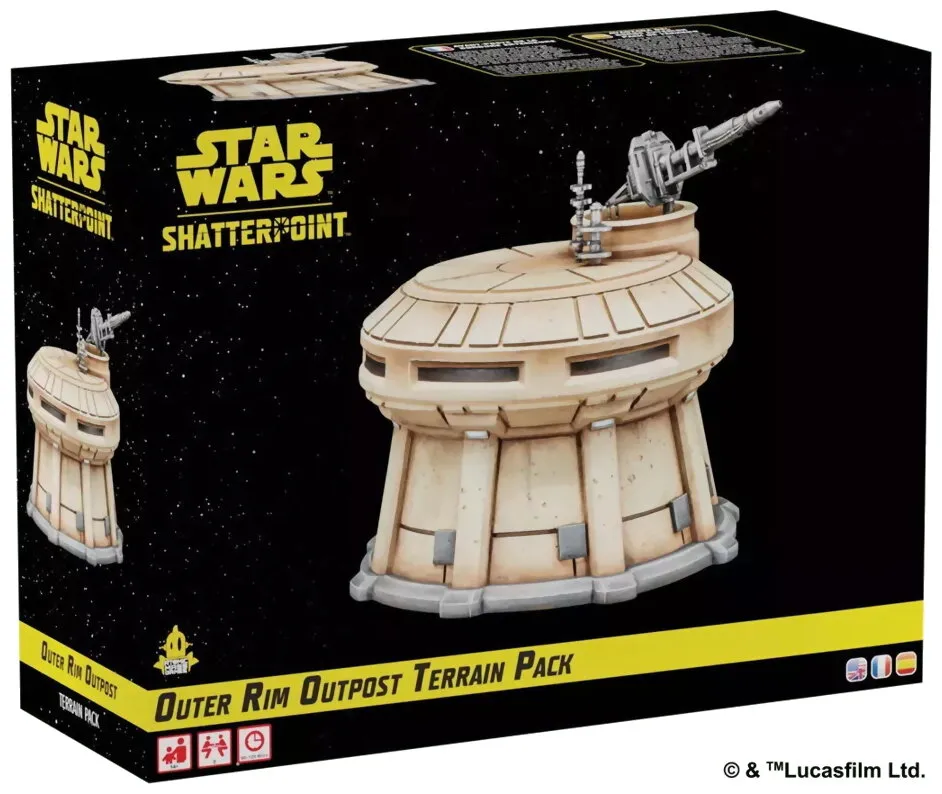 Star Wars Shatterpoint - Outer Rim Outpost Terrain Pack Star Wars Shatterpoint - Outer Rim Outpost Terrain Pack