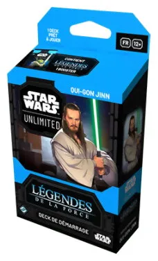 Star Wars Unlimited - Deck De Démarrage - Qui-gon Jinn Légendes De La Force