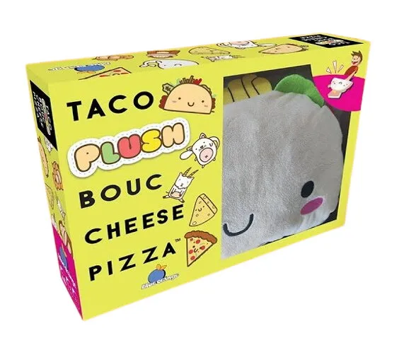 Taco Plush Bouc Cheese Pizza