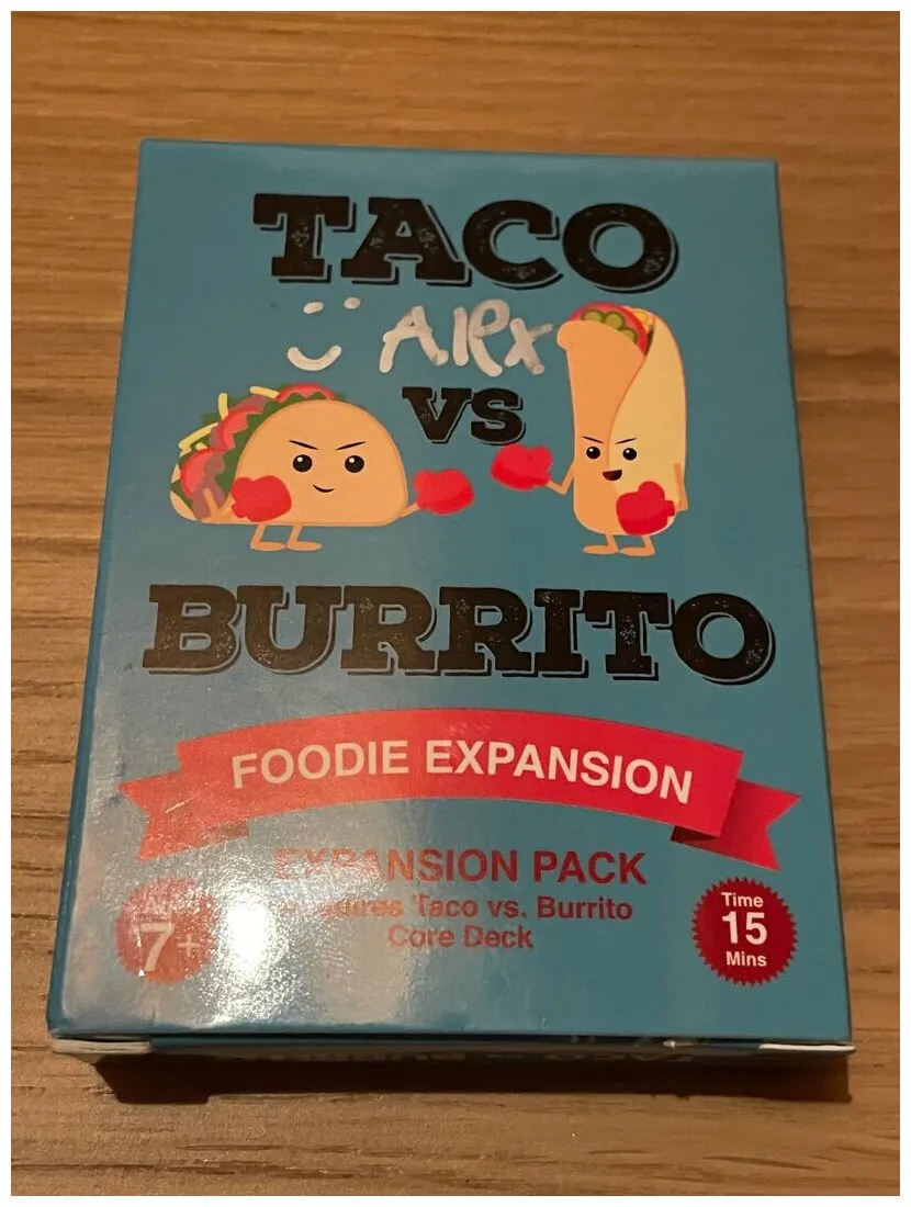 Taco Vs Burrito - Foodie Expansion
