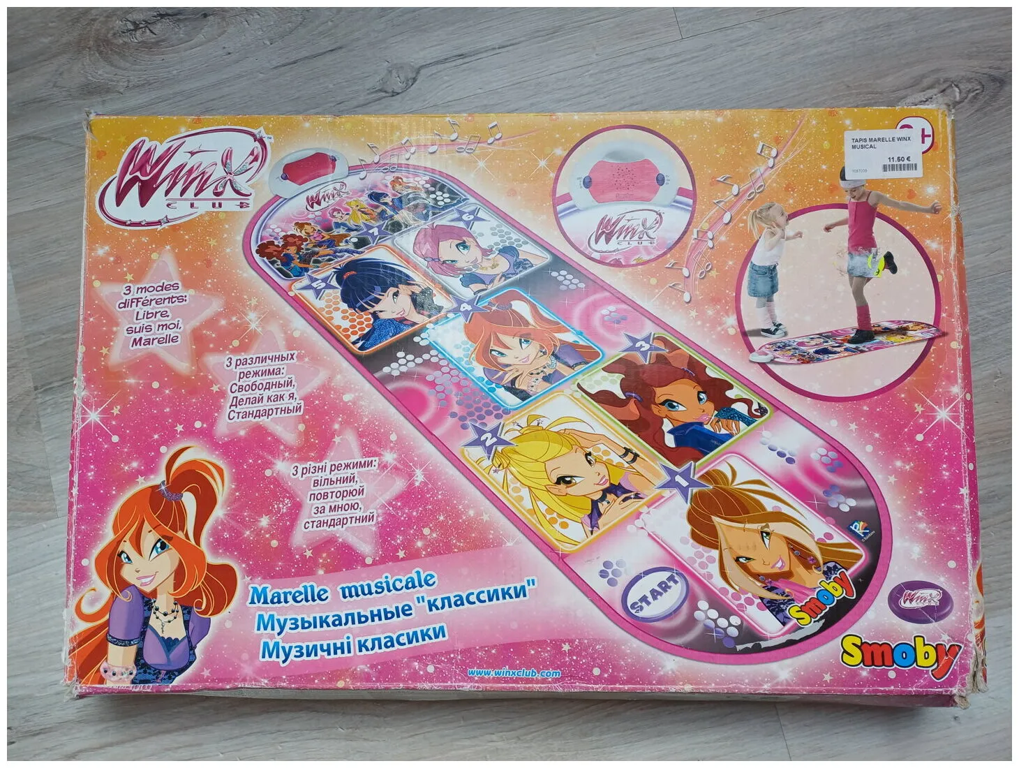 Tapis De Danse Winx Club