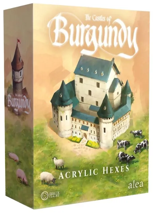 The Castles Of Burgundy - Acrylic Hexes