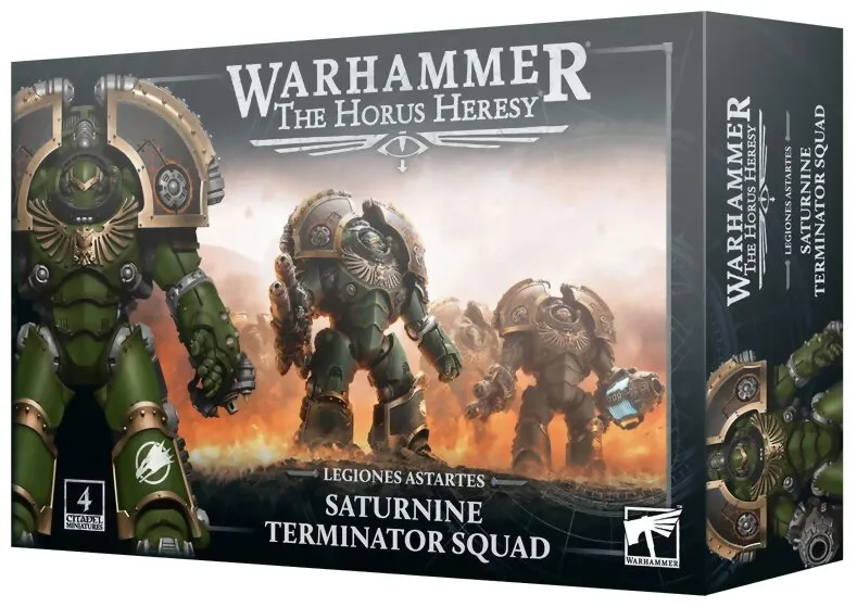 The Horus Heresy - Saturnine Terminator Squad Legiones Astartes