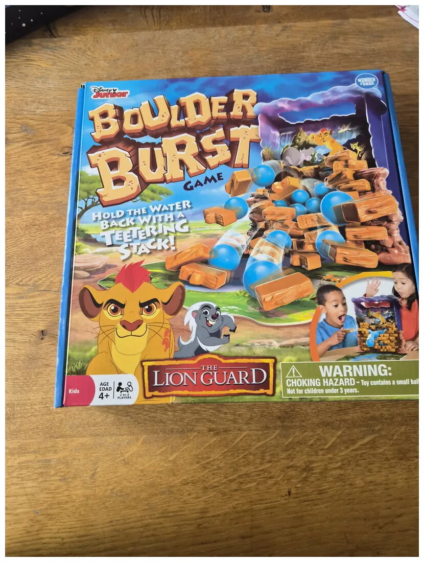 The Lion Guard Boulder Burst Game