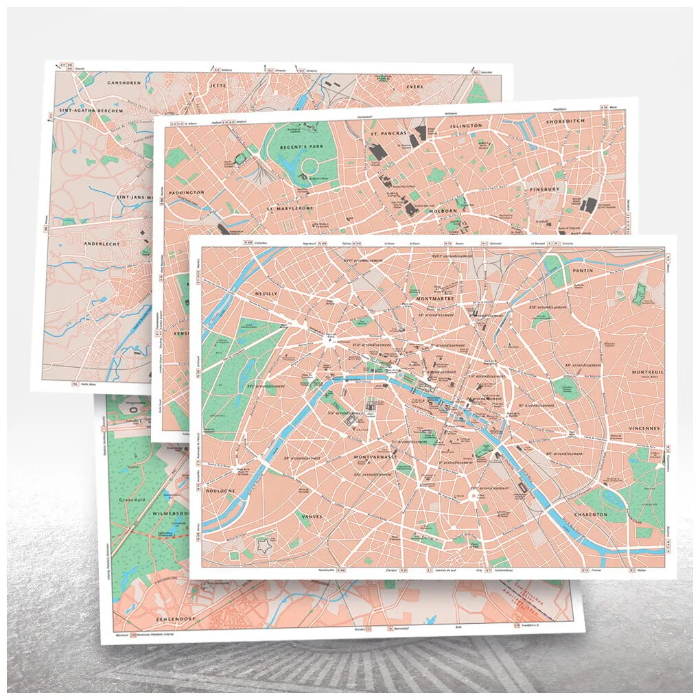 The Troubleshooters - Plans Et Cartes De Navigation