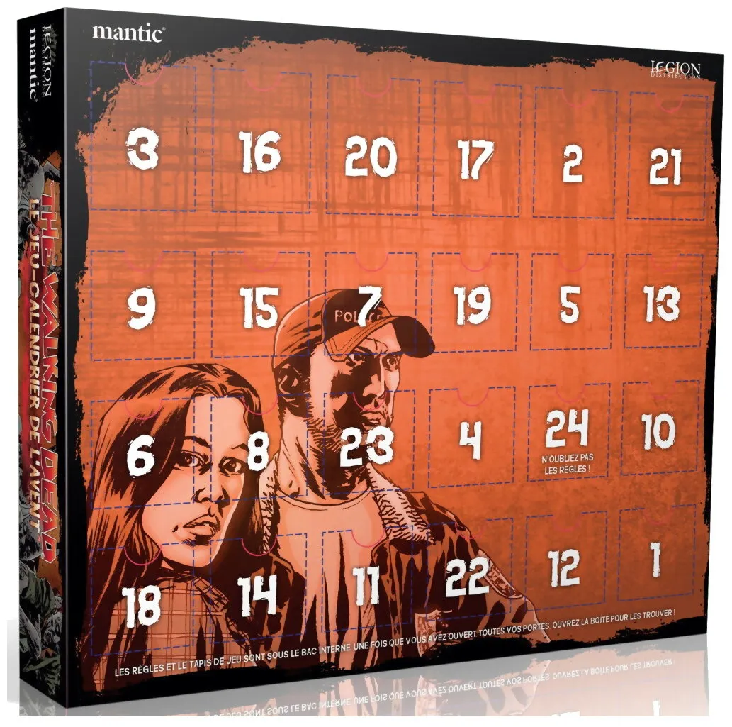 The Walking Dead - Le Jeu Calendrier De L'avent