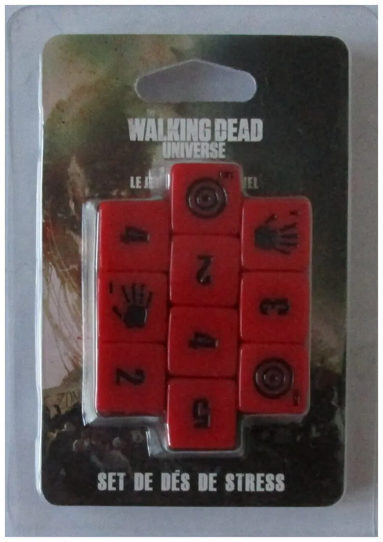 The Walking Dead Universe - Set De Dés De Stress The Walking Dead Universe - Set De Dés De Stress