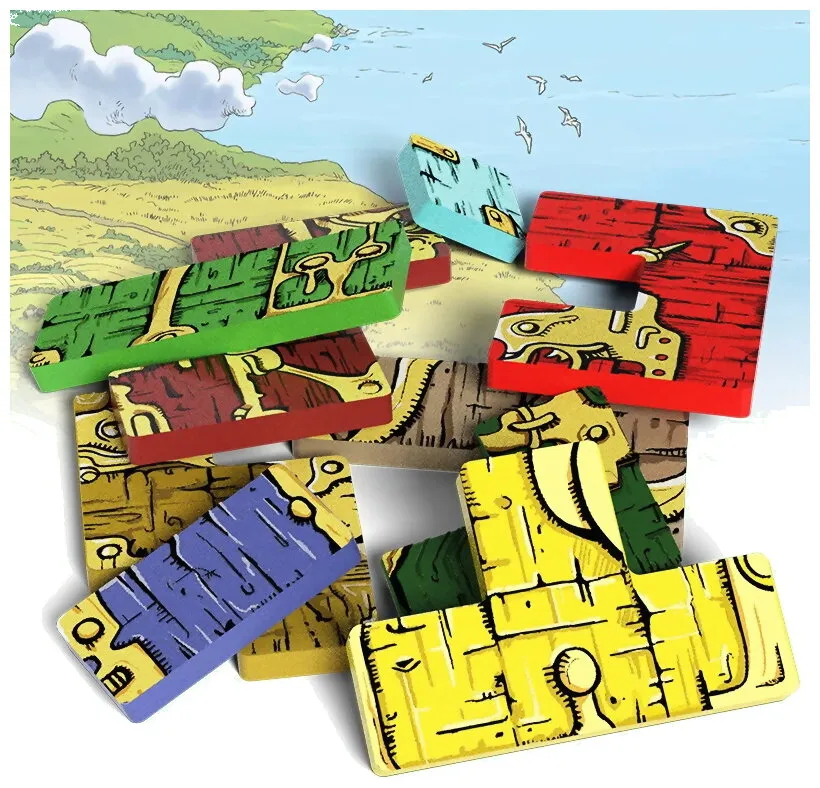 Thorgal - Wooden Polyomino Tiles The Board Game
