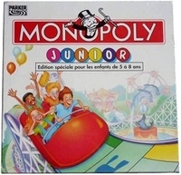 Image de monopoly junior - ancienne version - boite carré