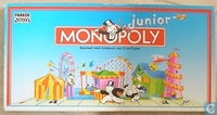 Image de monopoly junior - ancienne version - boite rectangle