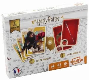 Image de 2 Jeux De Cartes Harry Potter Jeu De Familles - Jeu De Mémoire