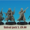 Image de Black Scorpion Miniatures - Tombstone - Undead pack 3