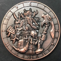 Image de Dice coin (d12 barbarian)