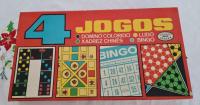 Image de 4 Jogos - Domino Colorido - Ludo - Xadrez Chinês & Bingo