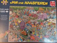 Image de Comics Puzzle La Parade Des Fleurs Jan Van Haasteren