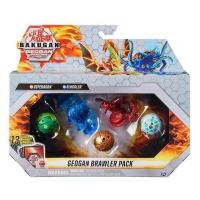 Image de Bakugan - Geogan Brawler Pack Viperagon Sluggler Fenneca Nillious Spartillion