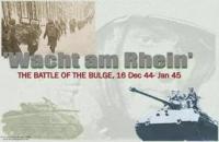 Image de Wacht Am Rhein, The Battle Of The Bulge, 16 Dec 44-jan 45