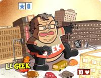 Image de King Of Tokyo / King Of New York - Monstre: Le Geek (fan Promo)