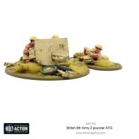 Image de Bolt Action - British - 8th Army 2 Pounder Atg
