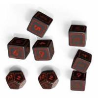 Image de L'anneau Unique - Set De Dé Noirs Pour V2