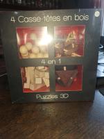 Image de 4 Casses-tetes En Bois