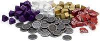 Boîte de Wyrmspan Upgrade Pack (metal Coins & Wooden Resources)