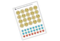Image de Écorcheurs! : Skirmish Wargames In The Hundred Years War - Set De Tokens Pour Ecorcheurs!