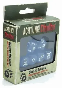 Image de Achtung! Cthulhu - Blauer Kristall Roleplaying Dice Set