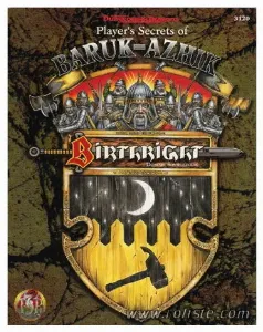 Image de Ad&d - Birthright - Player's Secrets Of Baruk-azhik