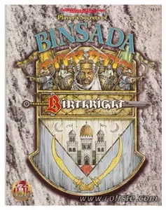 Image de Ad&d - Birthright - Player's Secrets Of Binsada