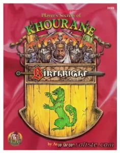 Image de Ad&d - Birthright - Player's Secrets Of Khourane