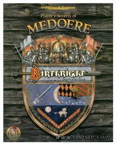 Image de Ad&d - Birthright - Player's Secrets Of Medoere