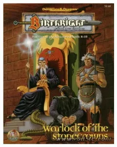 Image de Ad&d - Birthright - Warlock Of The Stonecrowns