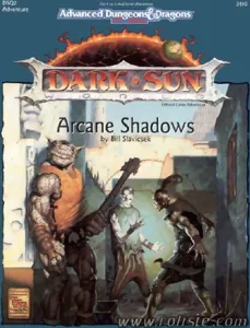 Image de Ad&d - Dark Sun - Dsq2 - Arcane Shadows